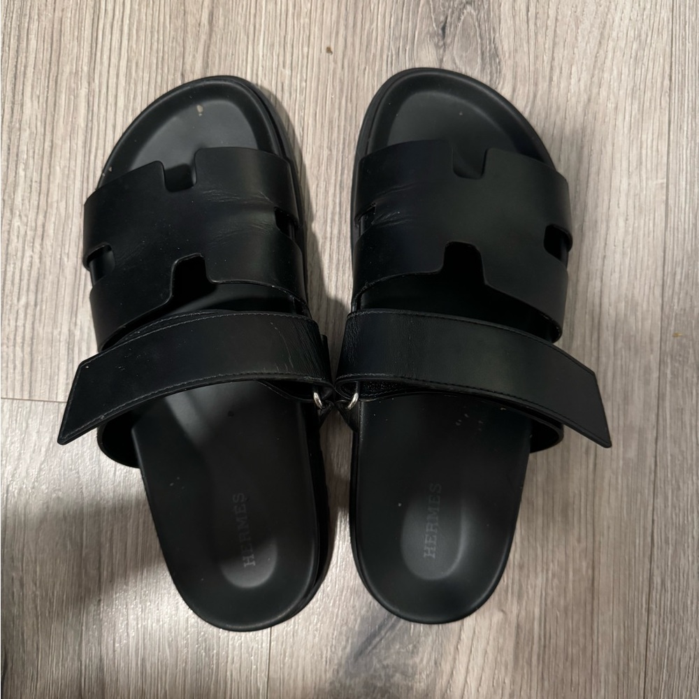 Black Chypre sandals size 39.5